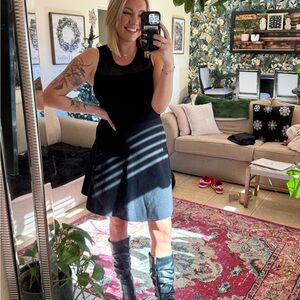 Loft Fit and Flare Sleeveless Dress